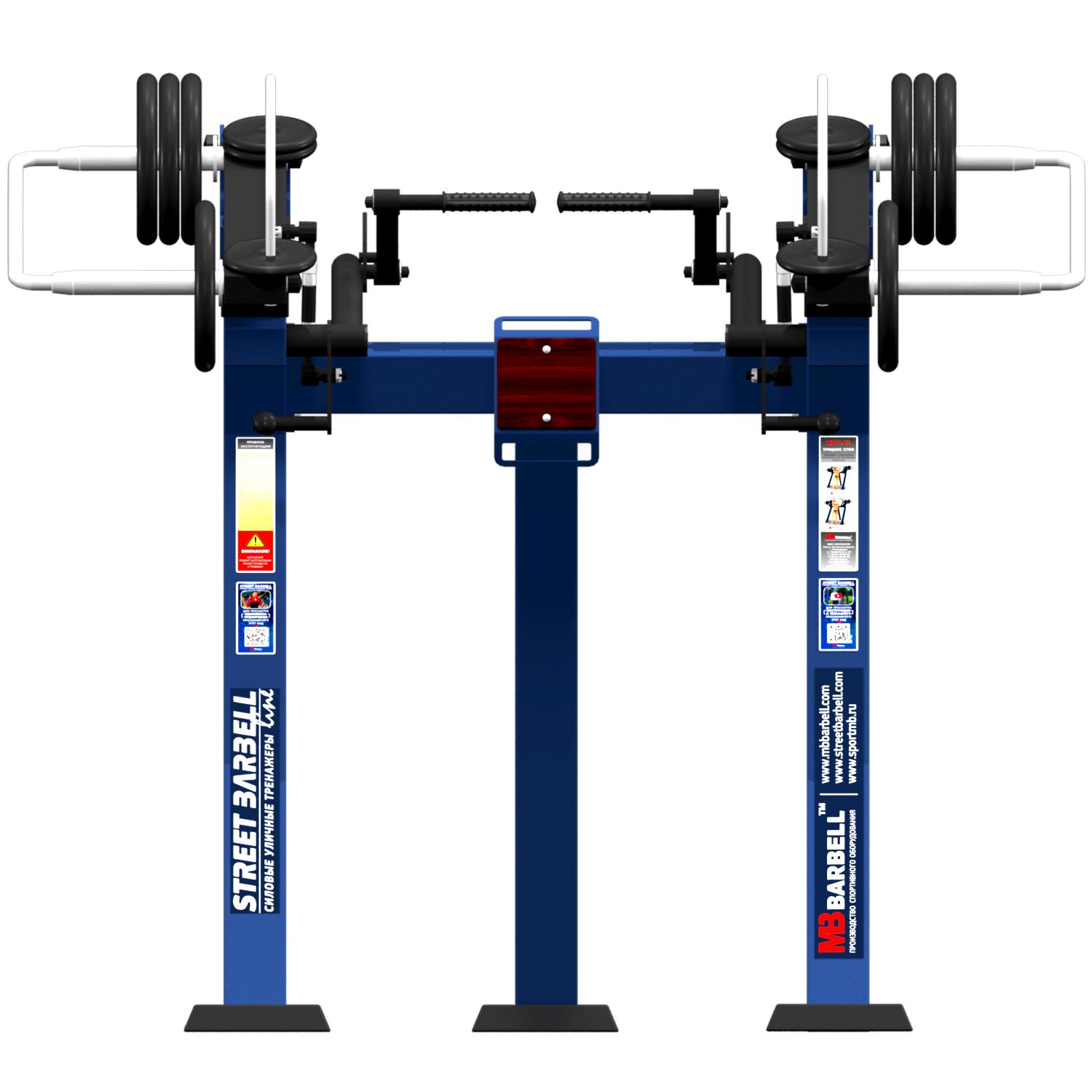 Street Barbell USA Overhead Triceps (Outdoor Gym Equipment)