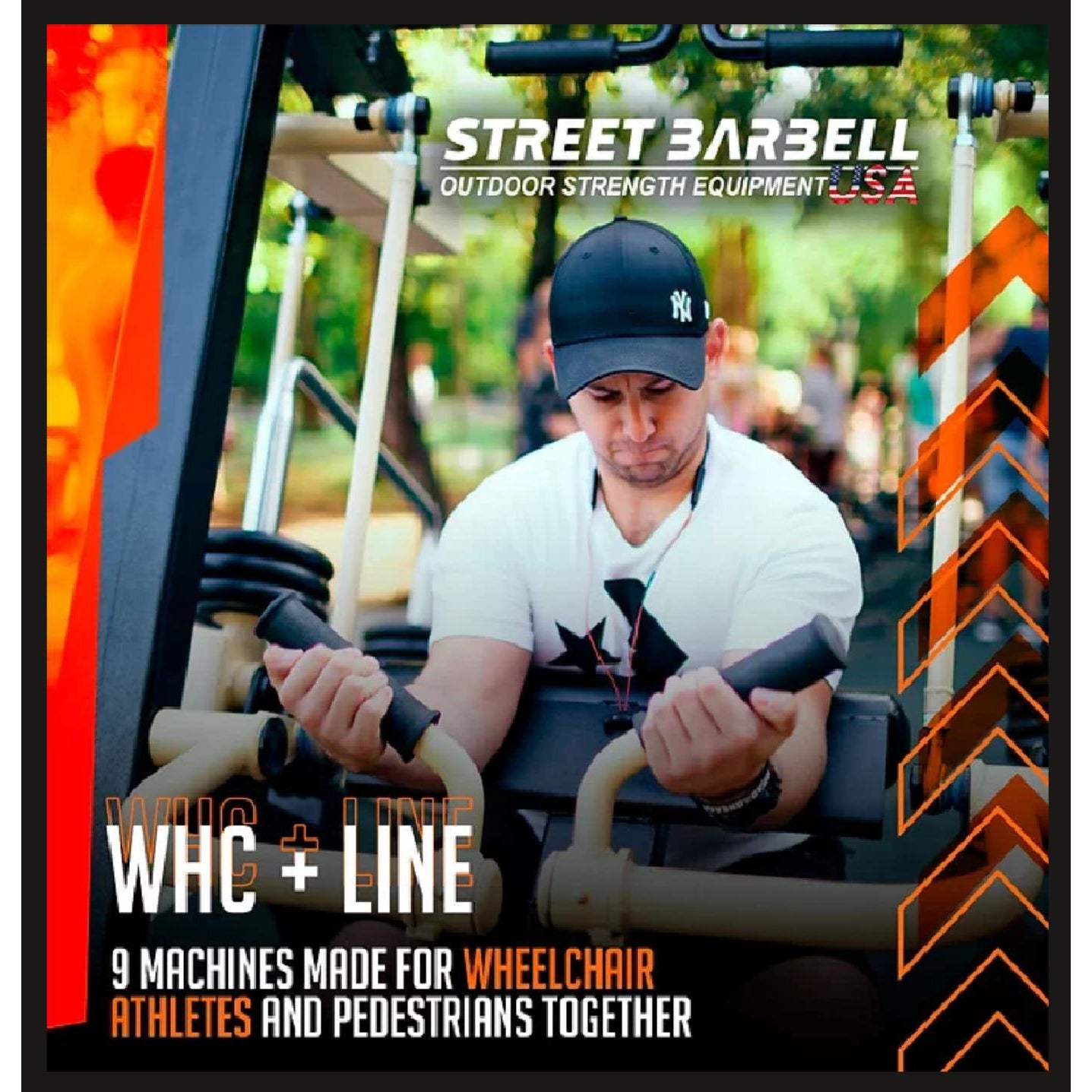 Street Barbell USA WHC Triceps (Outdoor Gym Equipment)