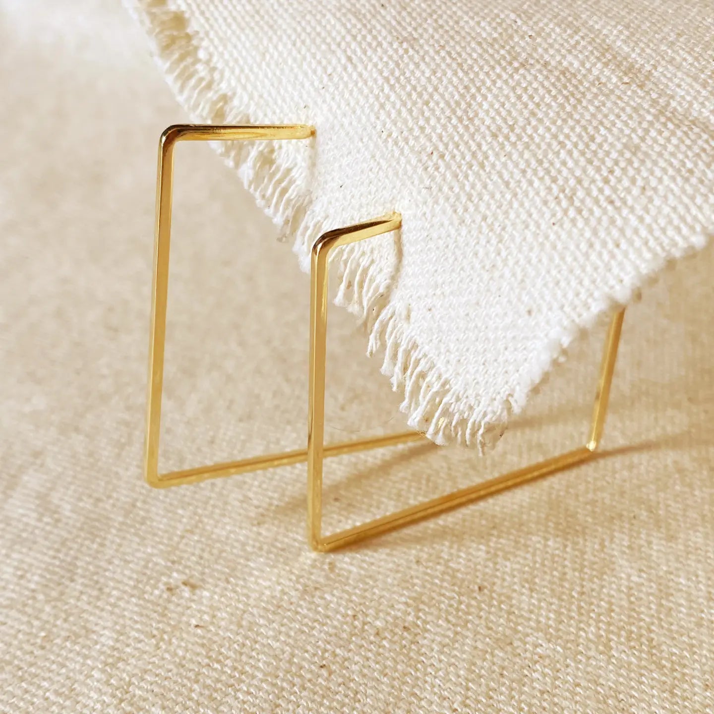 Square Hoop Earrings