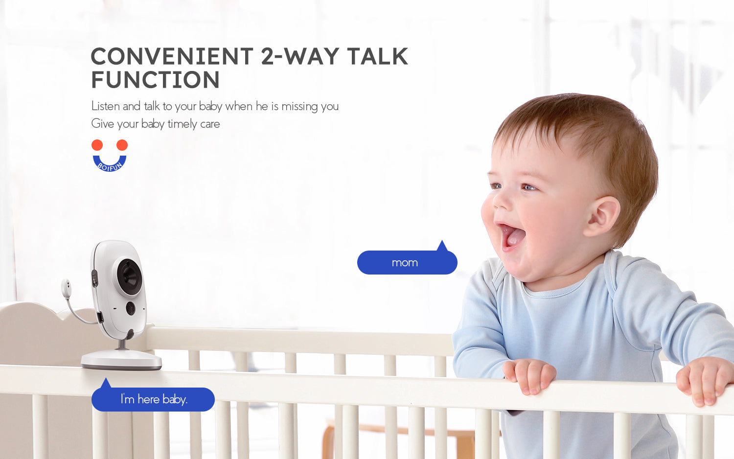 Baby Monitor VB603 – BOIFUN