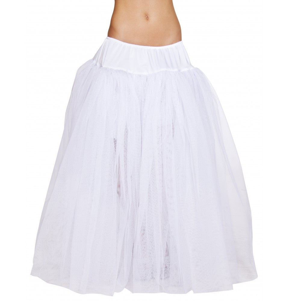 Full Length White Petticoat