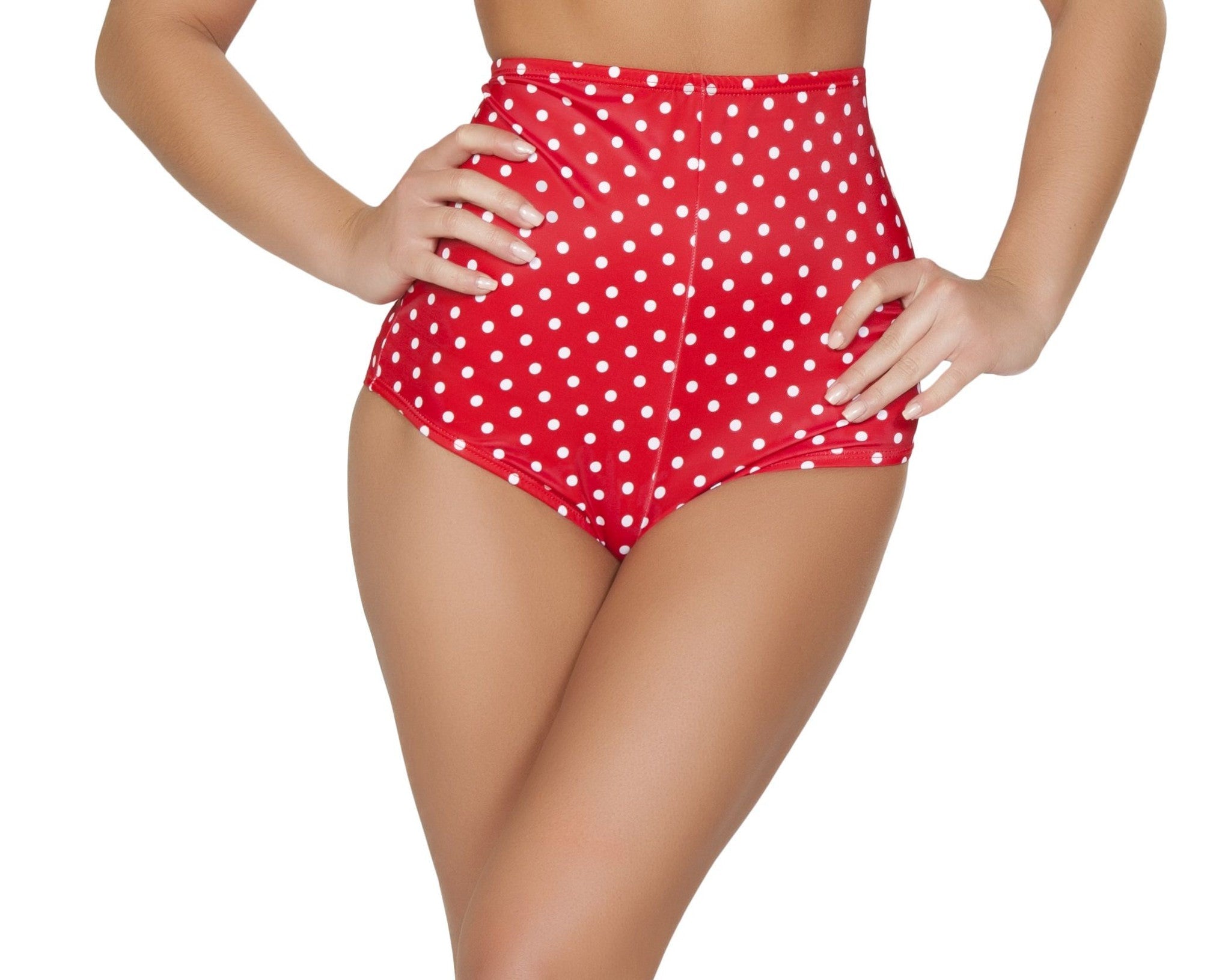 Red/White Pinup Style Shorts