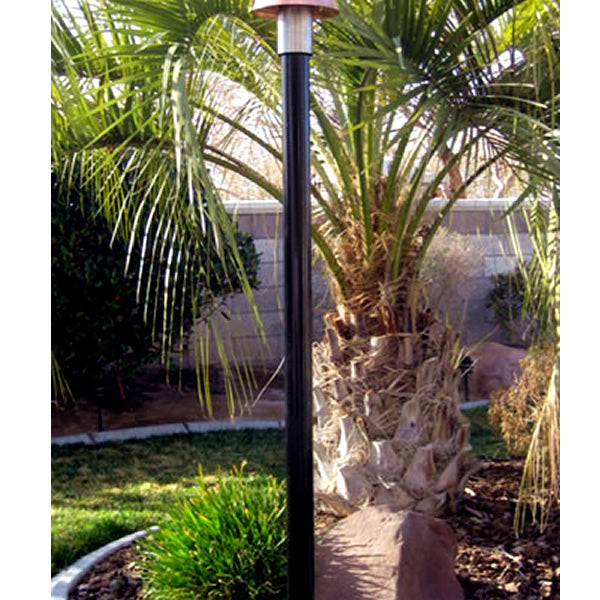  68" Black Pole for Tiki Torches 