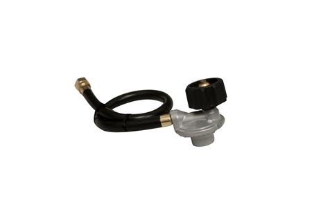  LP Pressure Regulator with 36" Rubber Hose 