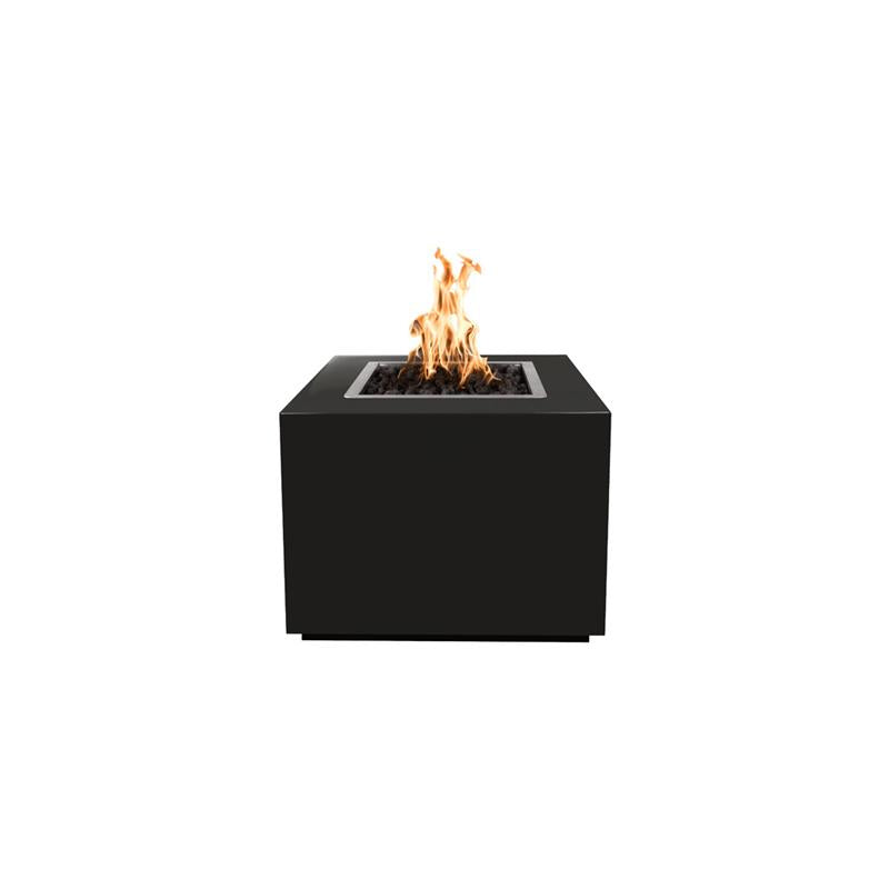  Forma Powder Coat Steel Gas Fire Pit- Square (5 sizes) 