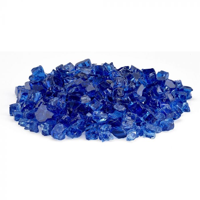 Cobalt Blue Fire Glass 1/2