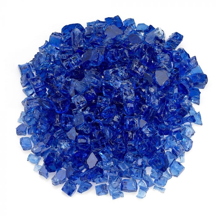 Cobalt Blue Fire Glass 1/2