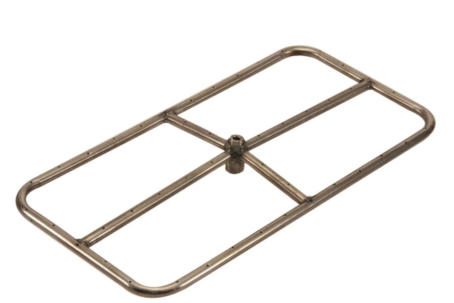  24" x 12" Stainless Steel Rectangle Ring 