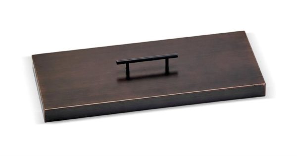  Rectangular Oil Rubbed Bronze Drop In Pan Covers- AFG 