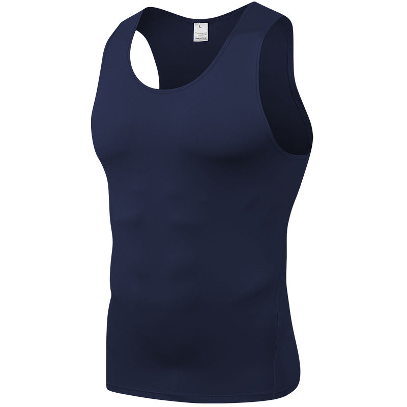 Men Compression Running Tank Top