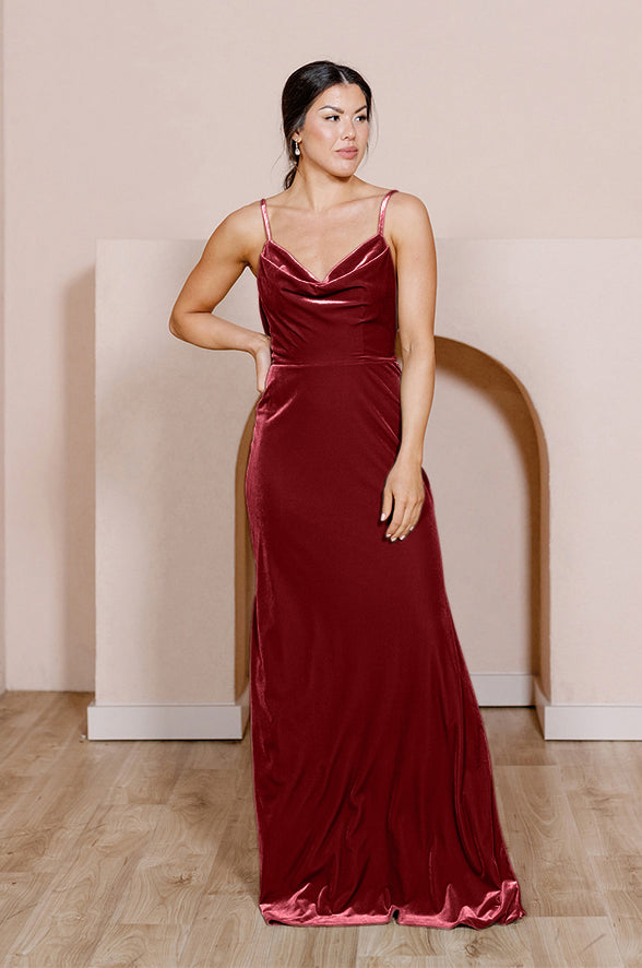 Nadia Velvet Dress | Made To Order