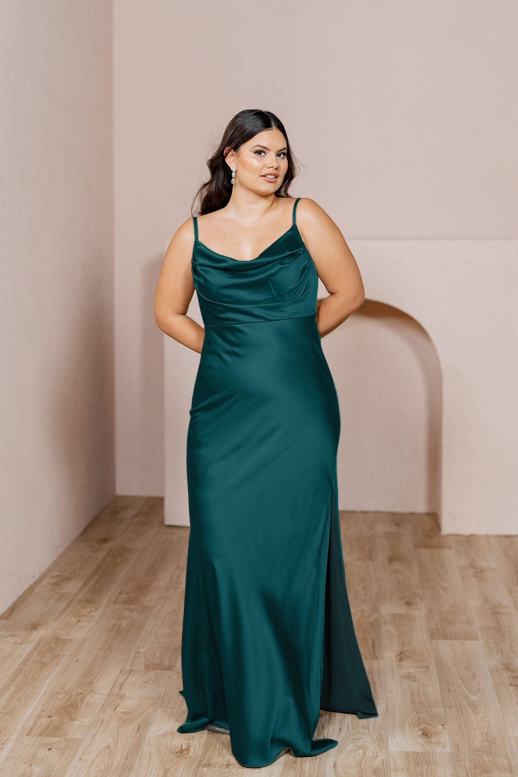 Skye Satin Dress | Made To Order