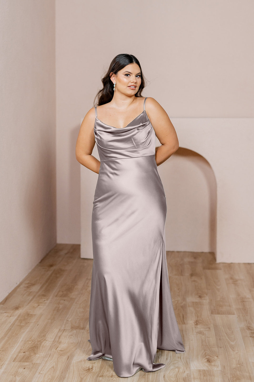 Skye Satin Dress | Made To Order