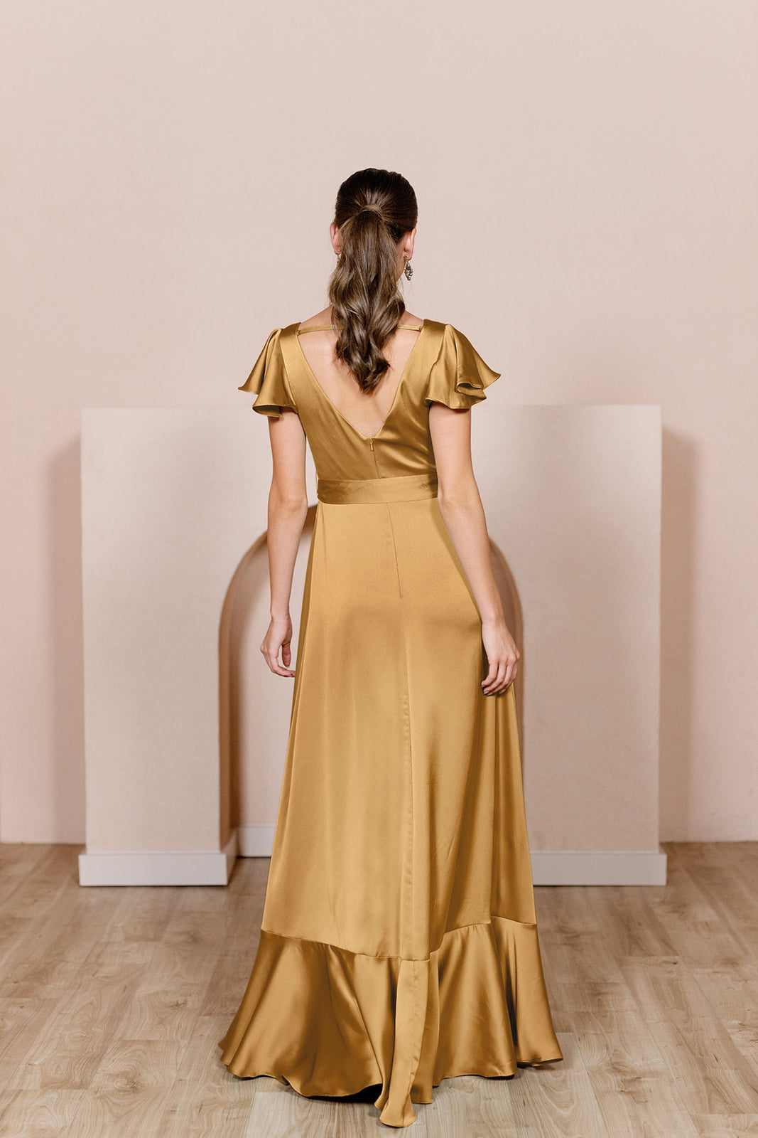 Thalia Satin Dress | Made To Order