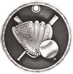 Antique 3D Baseball / Softball Medals
