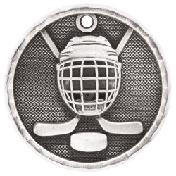 Antique 3D Hockey Medals