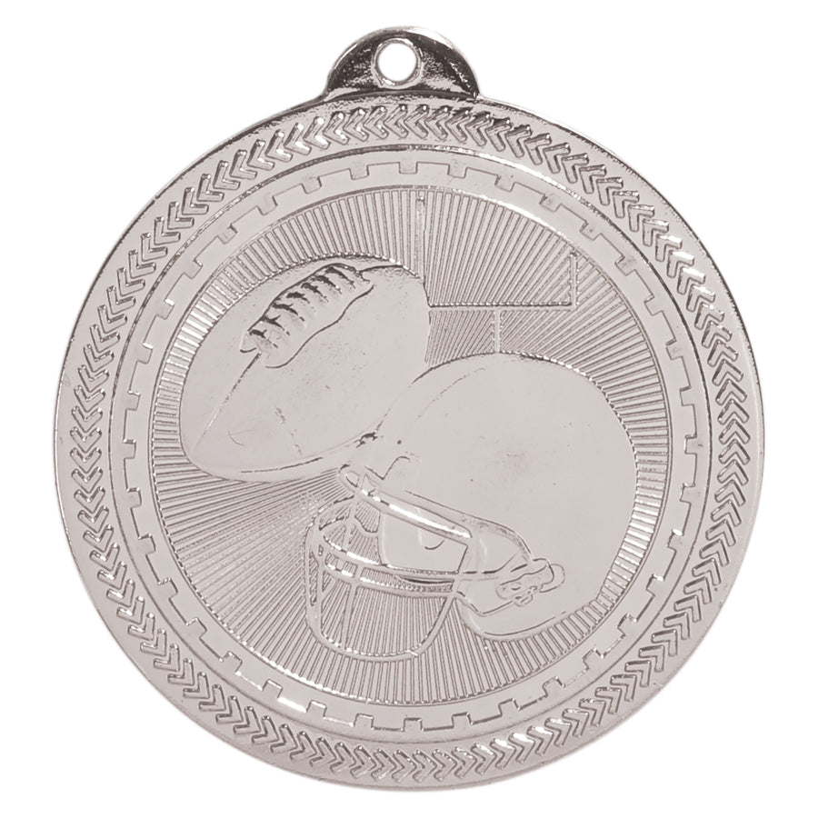 Football Laserable Medals