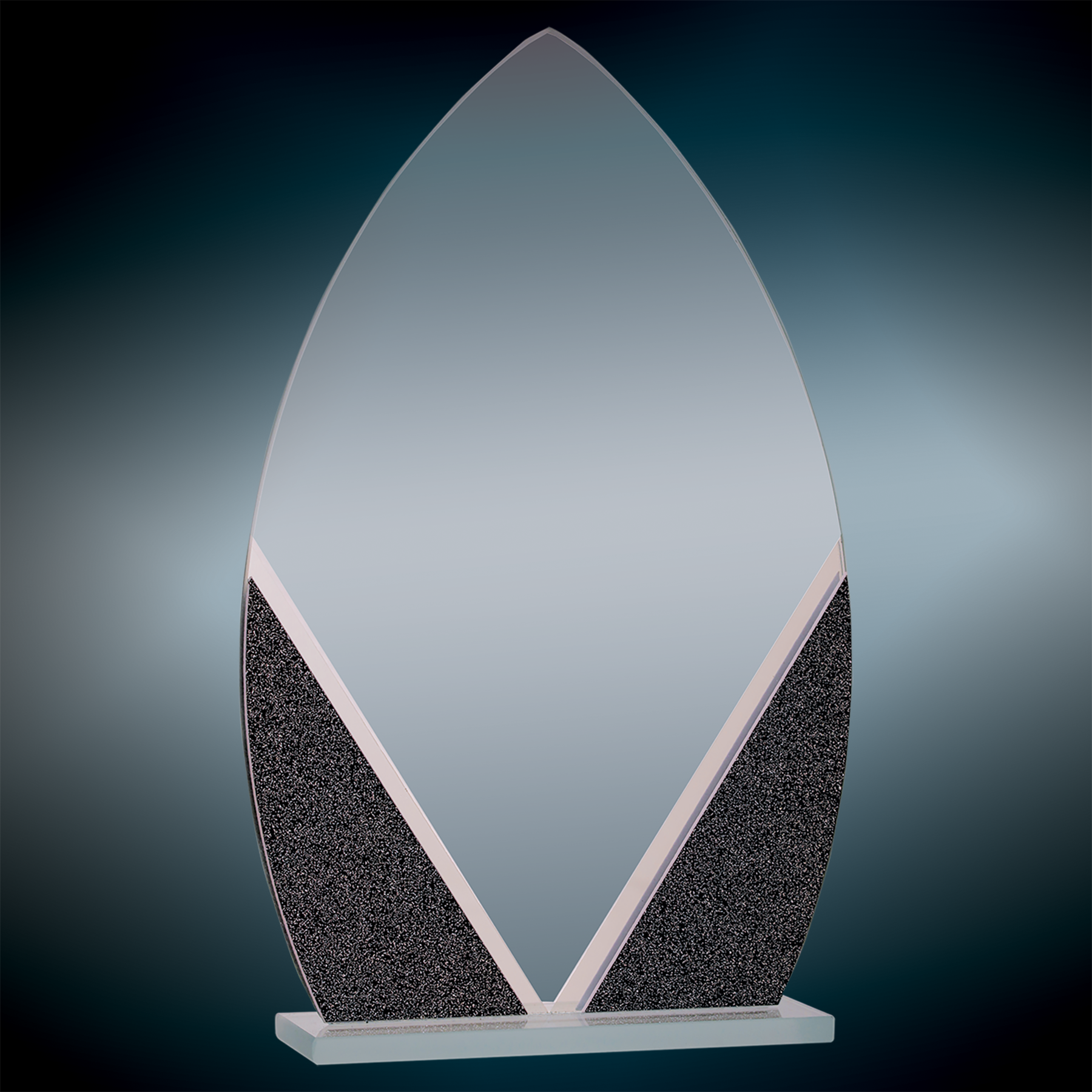 Oval Designer Glass Award