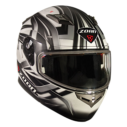 Zoan 137-693 Zoan Flux 4.1, M/c, Devil Graphic, White-xs Size : X-Small, Color : Matte Black / White Graphics