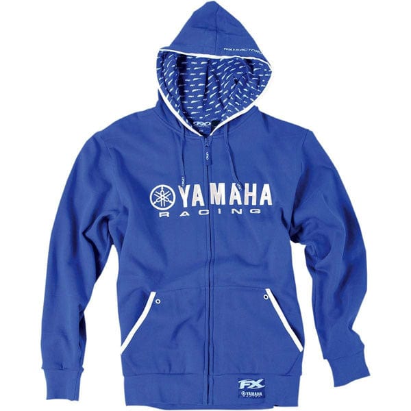 Factory Effex  Yamaha Racing Zip-Up Sweatshirt  / Blue (Xxl) 12-88426
