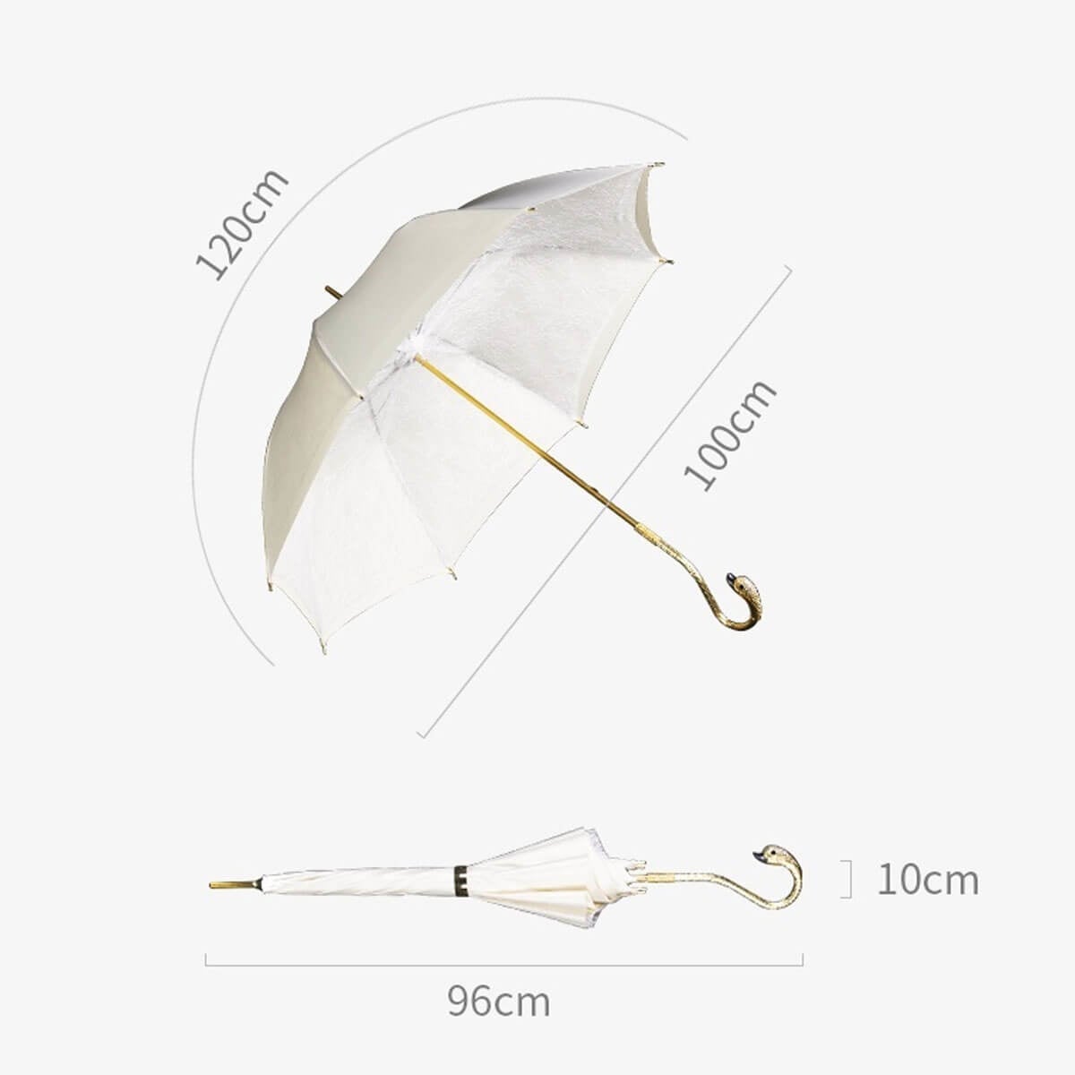 Luxury Umbrella with Original Swan Premium Design