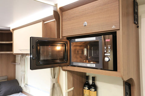 Microwave use in RV