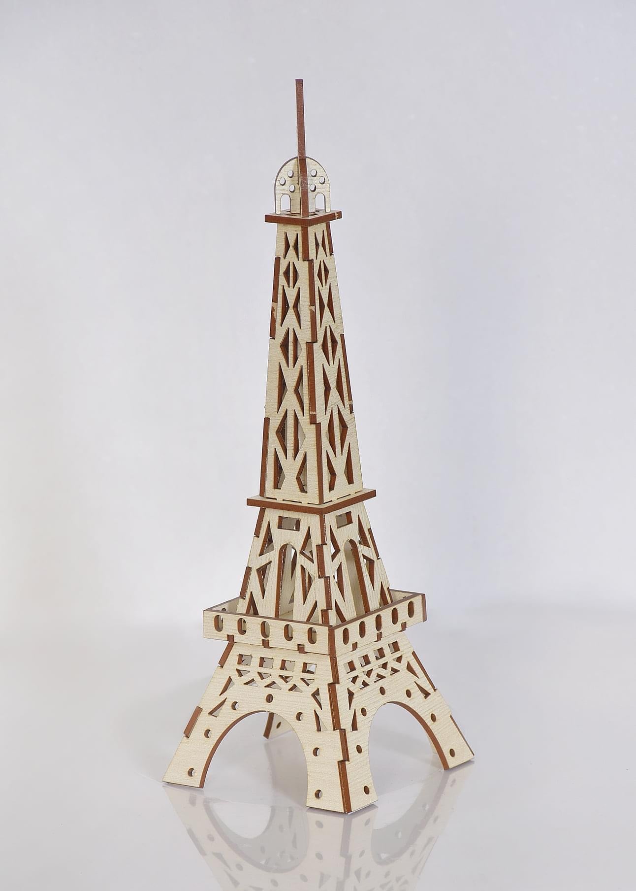 3D wooden puzzle Tower Eiffel by IM