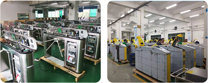 Security Semi-automatic Flap Turnstile with Access Control: UT560-C