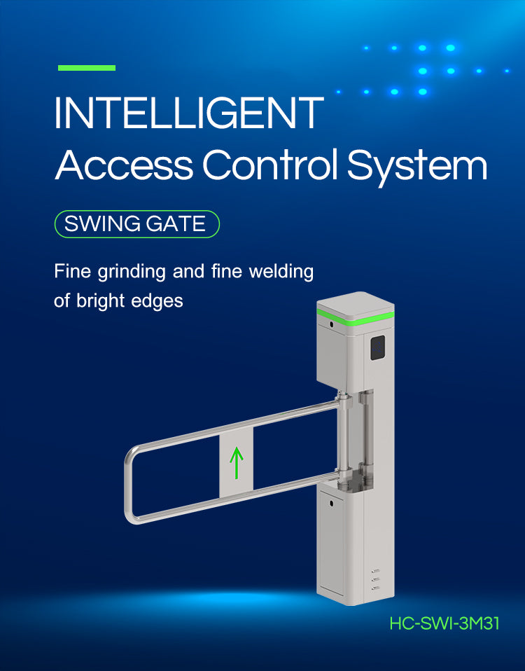Swing Turnstile: UT-SWI-5802 Swing Turnstile Security Gates For Business: HC-SWI-3M31