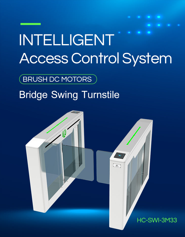 Swing Turnstile: UT-SWI-5805 Swing Turnstile Security Gates For Business: HC-SWI-3M33
