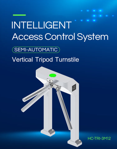 Semi-automatic Vertical Tripod Turnstile HC-TRI-3M12