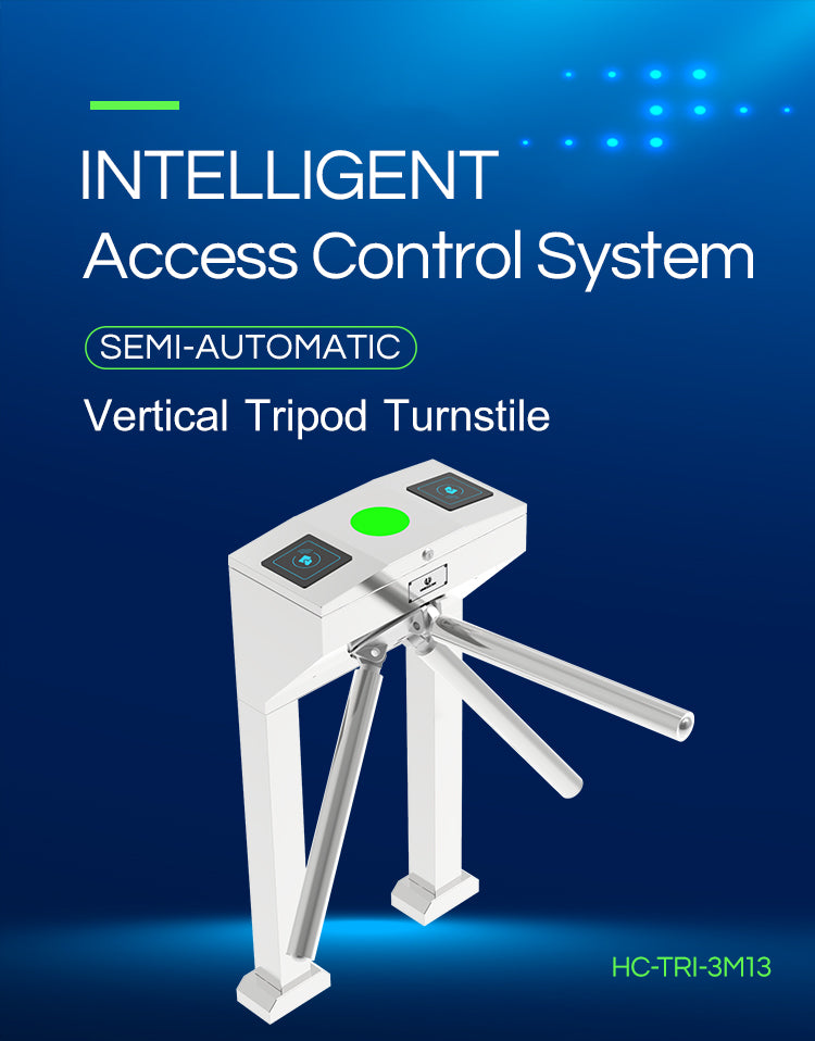 Semi-automatic Vertical Tripod Turnstile: HC-TRI-3M13