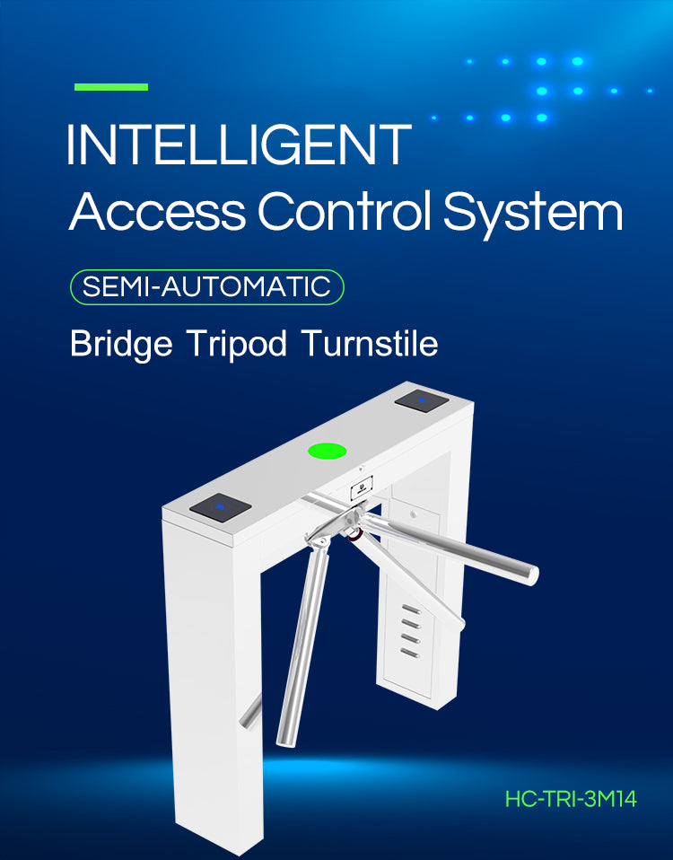 Semi-automatic Bridge Access Control Tripod Turnstile: HC-TRI-3M14