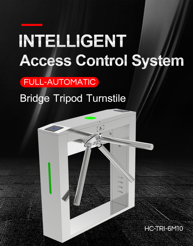 Automatic Vertical Tripod Turnstile with Access Control: HC-TRI-6M11