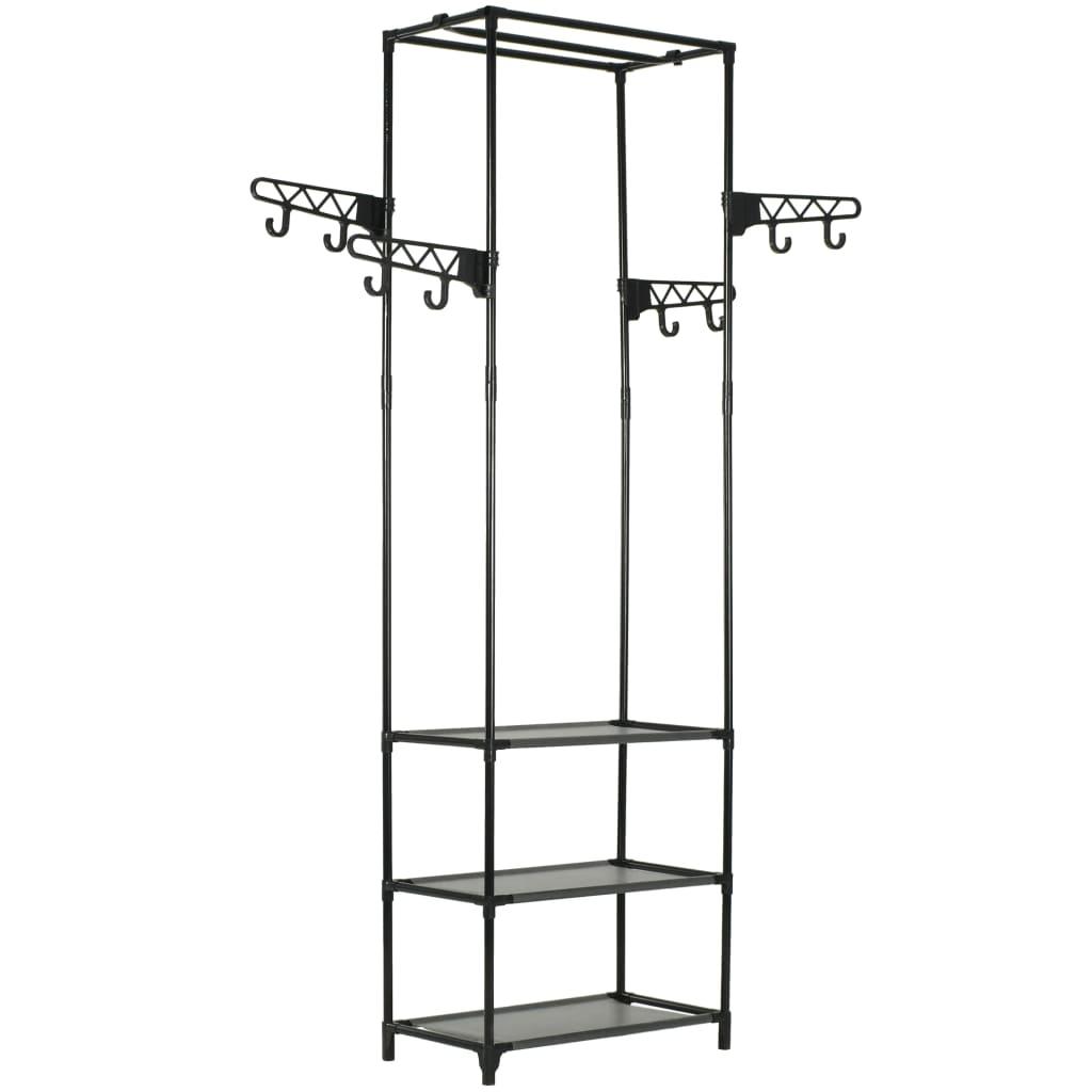 Clothes Rack Steel and Non-woven Fabric 21.7