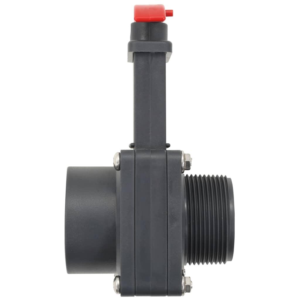 Pool Gate Valve 2 pcs 1.5