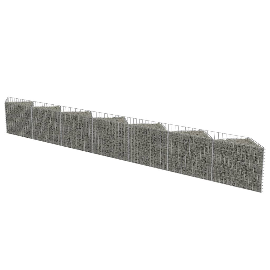 Gabion Wall Galvanized Steel 177.2