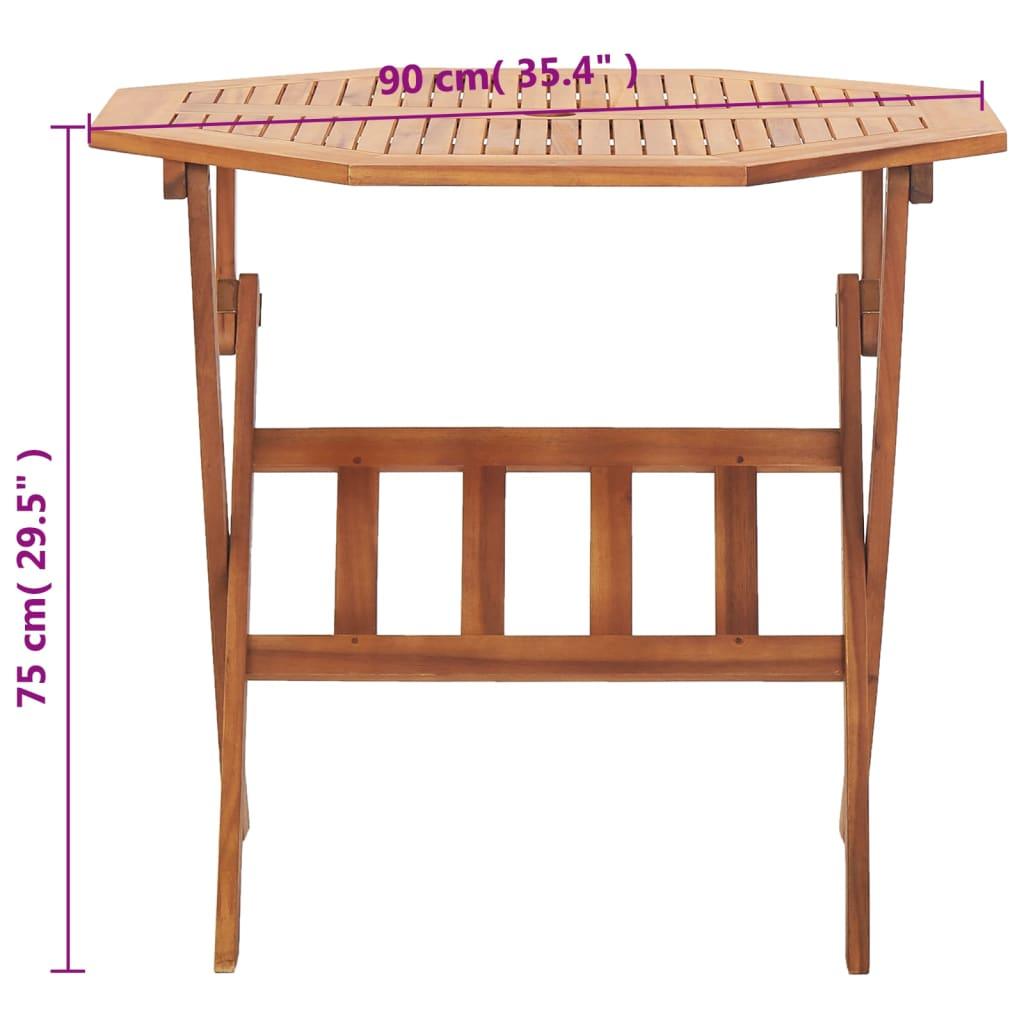 Folding Patio Table 35.4