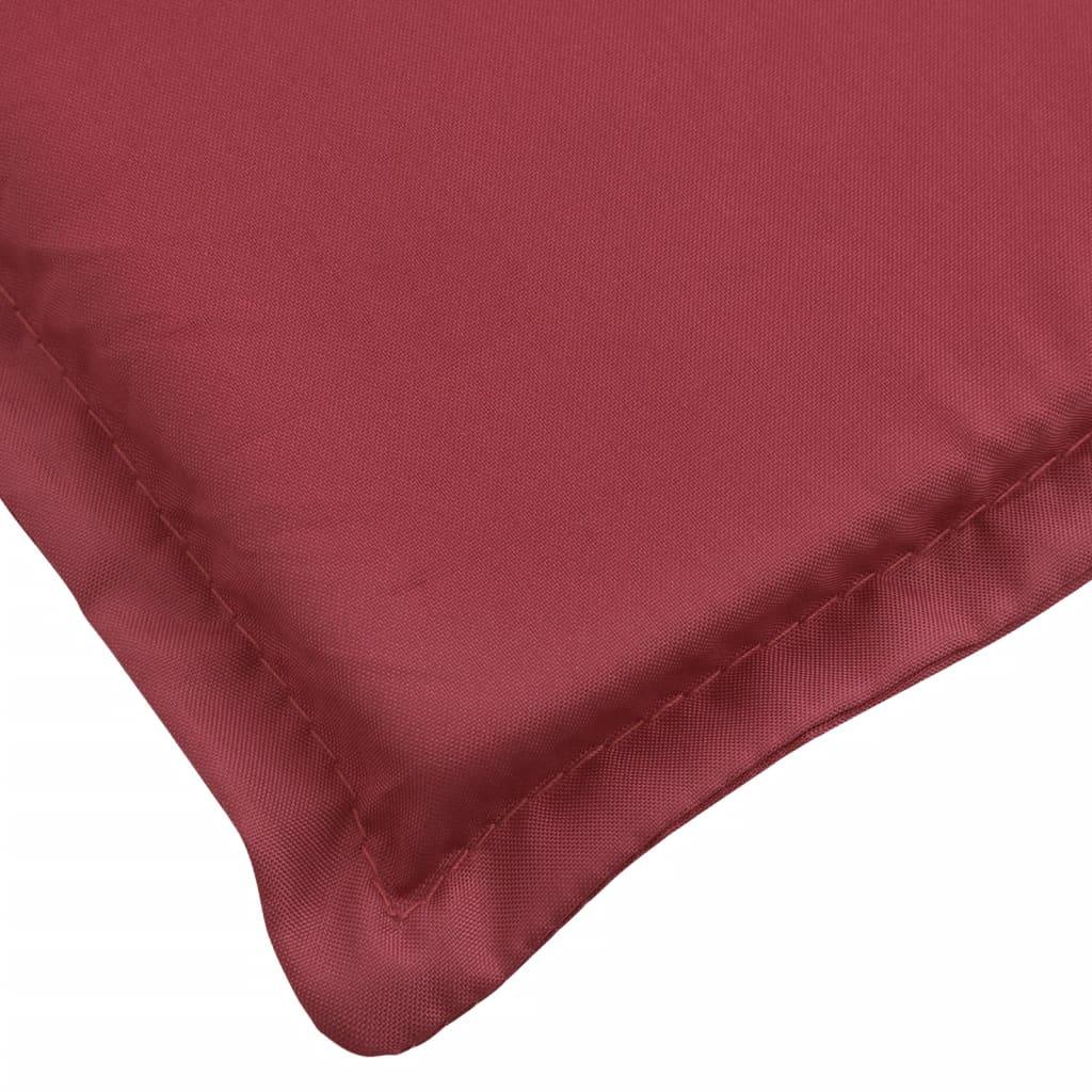 Sun Lounger Cushion Wine Red 73.2