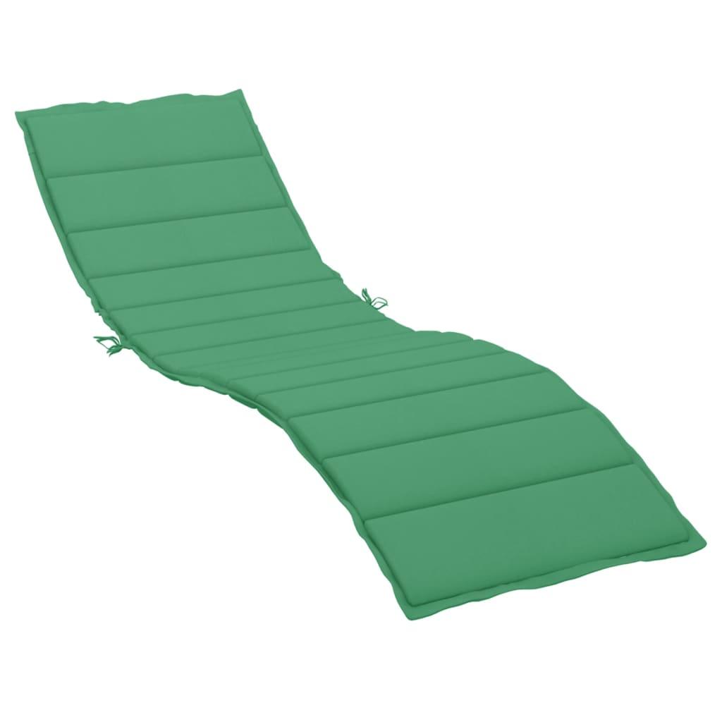 Sun Lounger Cushion Green 78.7