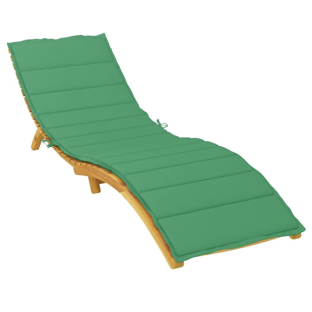 Sun Lounger Cushion Green 78.7