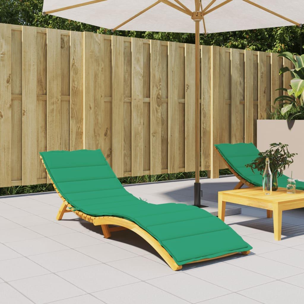 Sun Lounger Cushion Green 78.7