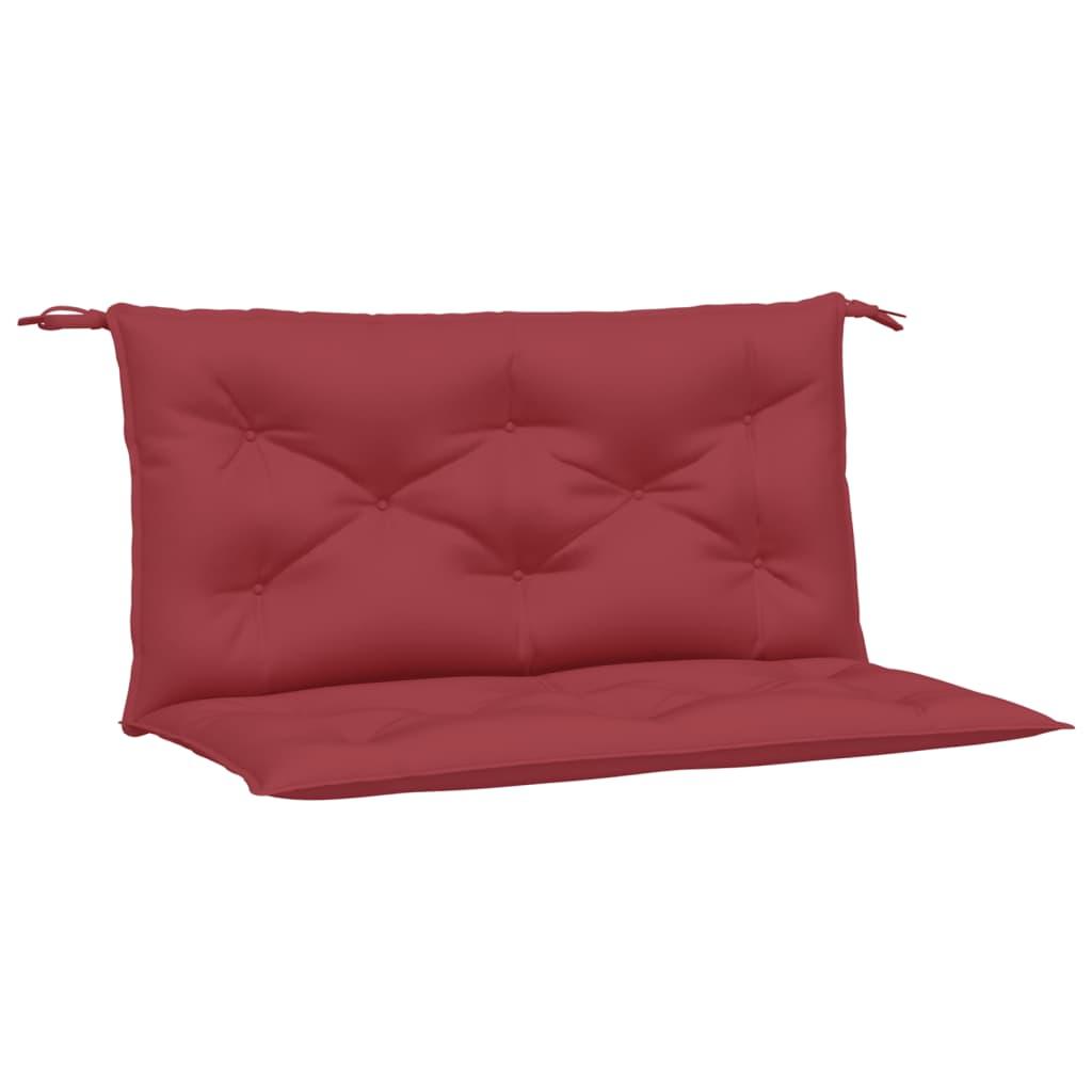 Garden Bench Cushions 2pcs Wine Red 39.4