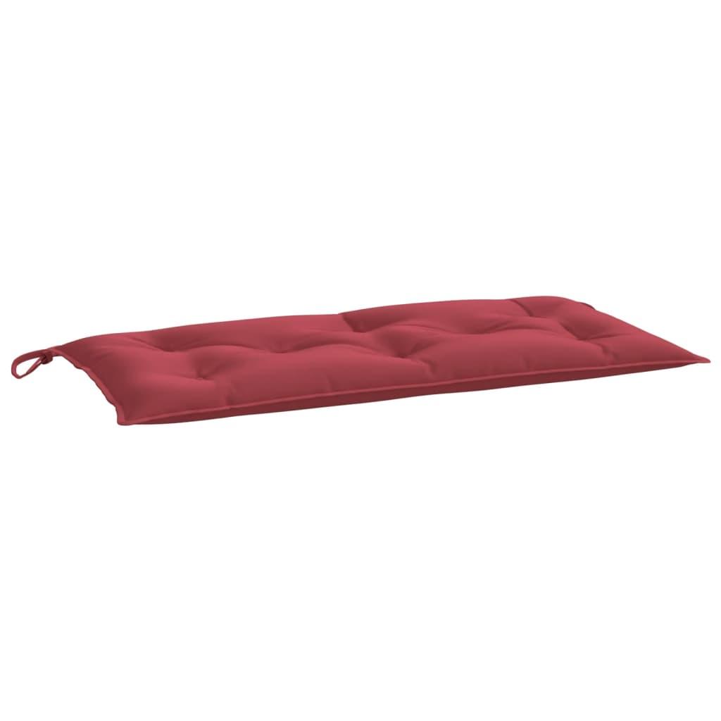 Garden Bench Cushions 2pcs Wine Red 39.4