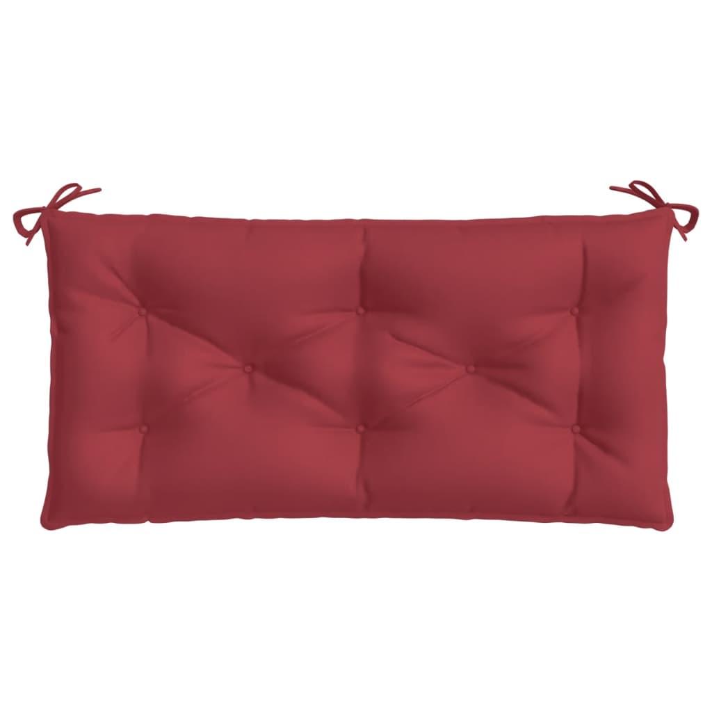 Garden Bench Cushions 2pcs Wine Red 39.4