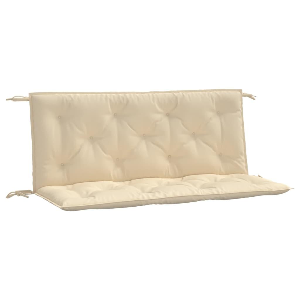 Garden Bench Cushions 2pcs Beige 47.2