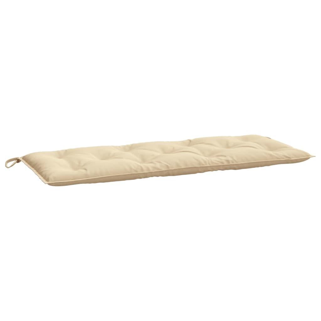 Garden Bench Cushions 2pcs Beige 47.2