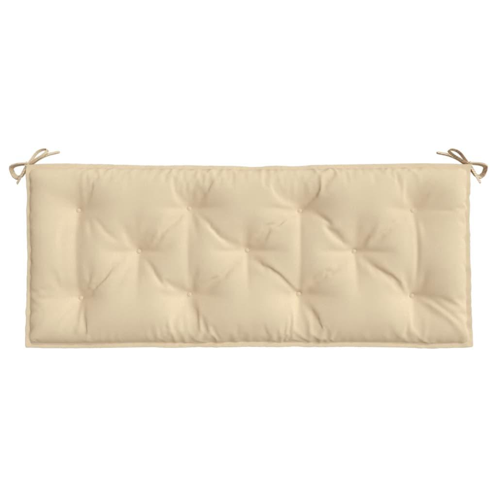 Garden Bench Cushions 2pcs Beige 47.2