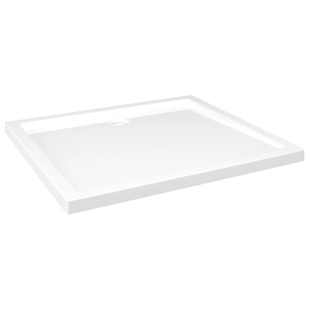 Rectangular ABS Shower Base Tray White 31.5