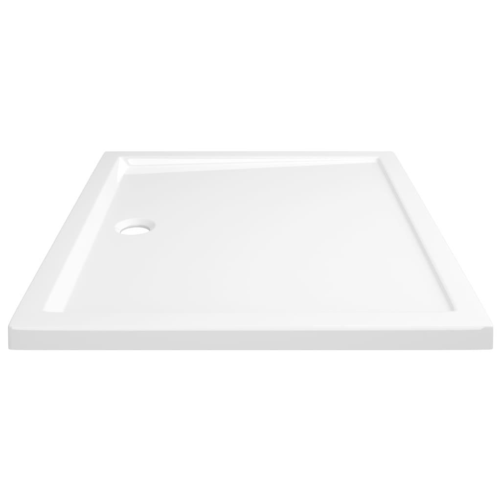 Rectangular ABS Shower Base Tray White 31.5